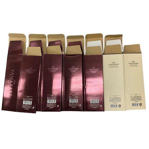 サントリー 山崎 NV 空き箱 化粧箱 カートン 6枚セット SUNTORY【AFI21】