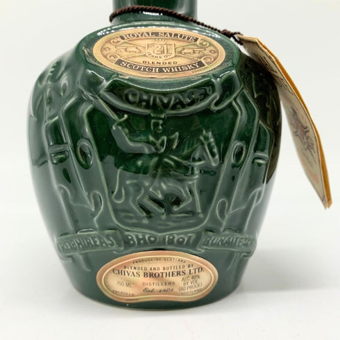 シーバスブラザーズ ロイヤル サルート 21年 緑陶器 700ml 40% Chivas Brothers Royal Salute スコッチウイスキー1236g【F4】