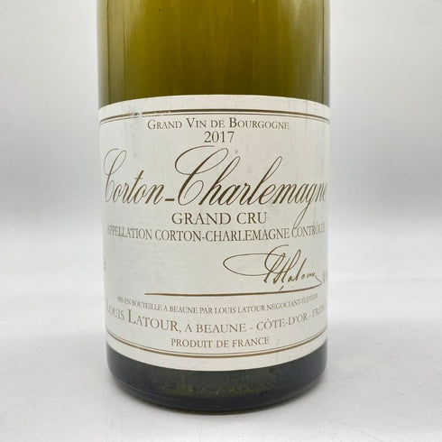ルイ ラトゥール コルトン シャルルマーニュ グラン クリュ 2017 750ml 14% Louis Latour Corton Charlemagne Grand Cru 【B】