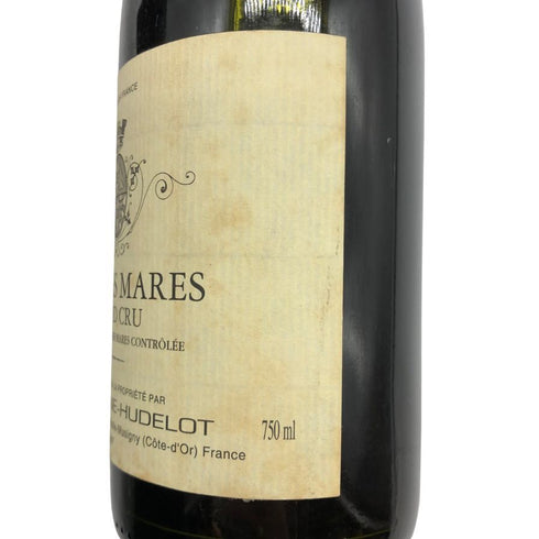 ダニエル モワンヌ ユドロ ボンヌ マール グラン クリュ 1997 750ml 14% Daniel MOINE HUDELOT BONNES MARES GRAND CRU ブルゴーニュワイン【G3】
