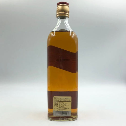 ジョニー ウォーカー レッドラベル 赤金キャップ 750ml 43% Johnnie Walker RED LABEL スコッチウイスキー【W1】