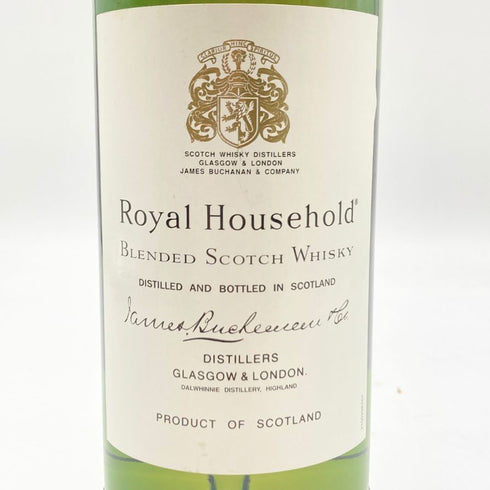 ロイヤル ハウスホールド ブレンデッド スコッチ ウイスキー 750ml 43% ROYAL HOUSEHOLD BLENDED SCOTCH WHISKY 【F1】