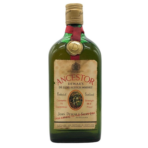 デュワーズ デラックス アンセスター 750ml 43% DEWAR'S DE LUXE ANCESTOR スコッチウイスキー【K2】