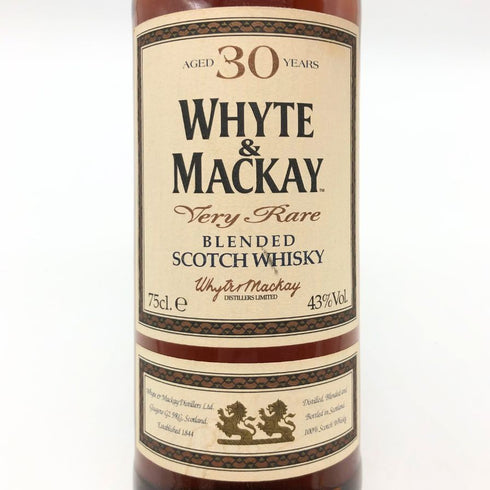 ホワイト&マッカイ ベリーレア 30年 750ml 43% WHYTE&MACKAY スコッチウイスキー【X1】