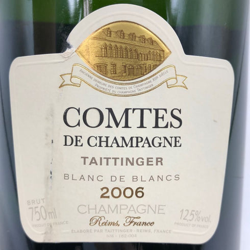 テタンジェ コント ド シャンパーニュ ブランドブラン 2006 750ml TAITTINGER シャンパン【D3】