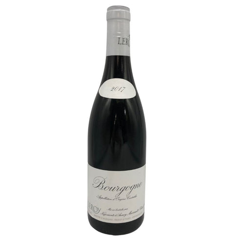 メゾン ルロワ ブルゴーニュ ルージュ 2017 750ml 12.5% MAISON LEROY Bourgogne ブルゴーニュワイン【G4】