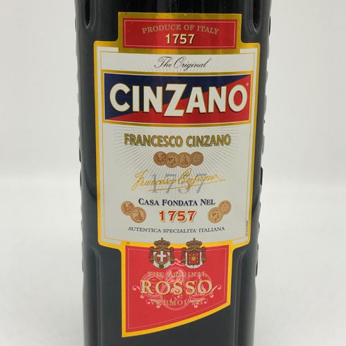 チンザノ ロッソ ベルモット 1757 1000ml 15% CINZANO ROSSO イタリアワイン【Y1】