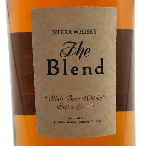 【未開栓】【東京都限定】ニッカ ザ ブレンド ニューブレンド 丸びん 660ml 40% NIKKA 【E2】【中古】