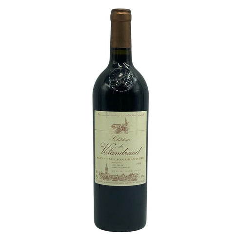 シャトー ヴァランドロー 1998 750ml 15% CHATEAU VALANDRAUD ボルドーワイン【F3】