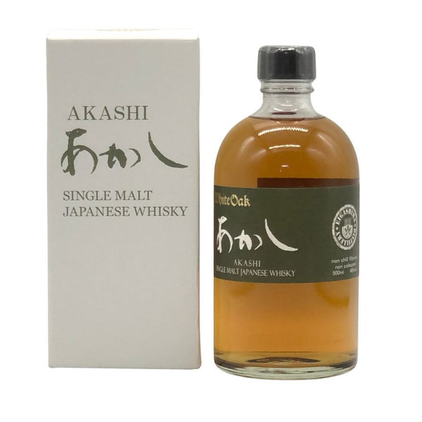 東京都限定◆あかし ホワイトオーク 500ml 40% AKASHI White Oak Special Blend 【N0】