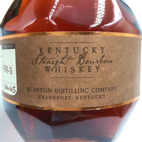 ブラントン ストレート フロム ザ バレル 2020 750ml 66.8% Blanton's Straight From The Barrel バーボン【J2】