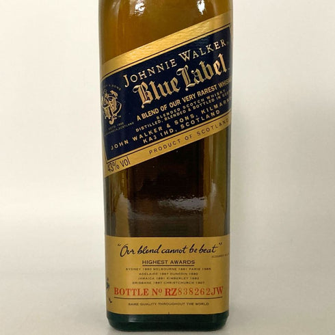 ジョニーウォーカー ブルーラベル 750ml 43% Johnnie Walker スコッチウイスキー【S2】