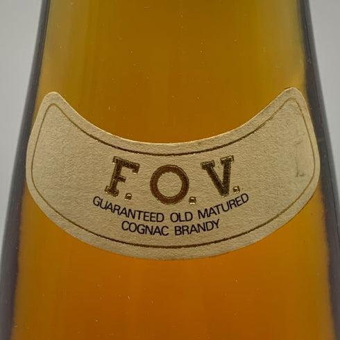 F.O.V. ファイネスト オールド ヴィンテージ コニャック 700ml 度数表記無し Finest Old Vintage Cognac コニャック【G0】