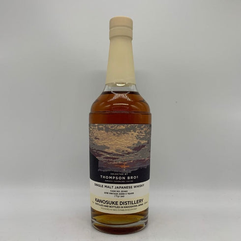 東京都限定◆ドーノッホ4年 嘉之助蒸留所× トンプソンブラザーズ モルト ウイスキー THOMPSONBROS 58%700ml 【E4】