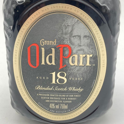 グランド オールドパー 18年 750ml 40% Grand Old Parr 【R1】