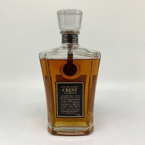 東京都限定◆サントリー クレスト 12年 響マーク 700ml 43% SUNTORY CREST 【W】