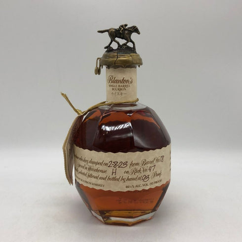 ブラントン シングルバレル 2023 750ml 46.5% Blanton's SINGLE BARREL バーボン【H2】