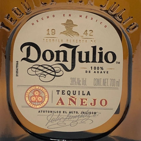 ドンフリオ アネホ 750ml 38% DONJULIO ANEJO テキーラ【V0】