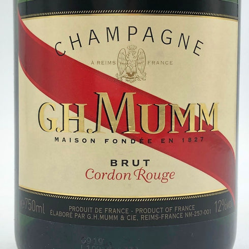 マム コルドンルージュ ブリュット 旧ラベル 750ml 12% MUMM CORDON ROUGE シャンパン【J4】
