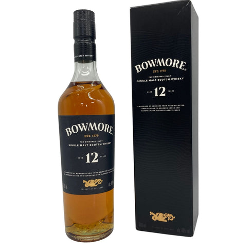 ボウモア 12年 ブラックラベル 700ml 40% BOWMORE スコッチウイスキー【V4】