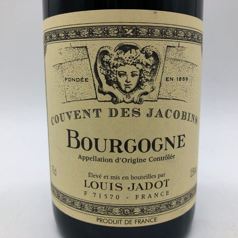 ルイジャド ブルゴーニュ クーヴァン デ ジャコバン 2016 12.5% 750ml LOUIS JADOT Bourgogne Couvent des Jacobins ブルゴーニュワイン【C1】