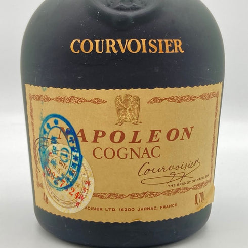クルボアジェ ナポレオン 旧ラベル 韓国免税店ラベル COGNAC 700ml 40% COURVOISIER NAPOLEON コニャック【E2】