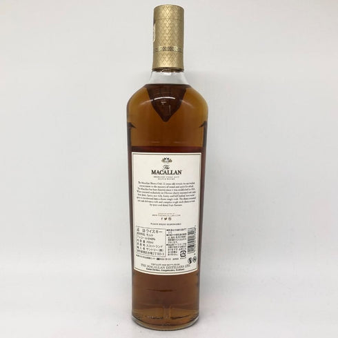 ザ マッカラン 12年 シェリーオークカスク 700ml 40% The MACALLAN 箱付 スコッチウイスキー【F】