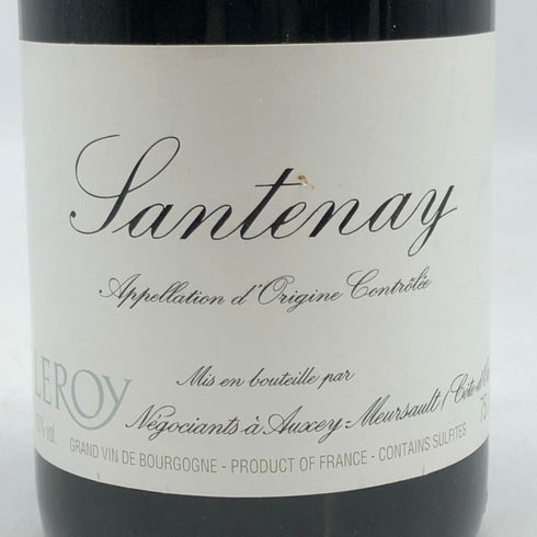 メゾン ルロワ サントネイ 2003 750ml 13% Maison Leroy Santenay【S0】