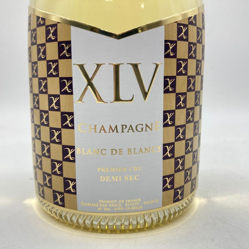 XLV ザヴィエ ルイ ヴィトン ブラン ド ブラン プレミア クリュ ドゥミ セック 750ml 12.5% XLV XAVIER LOUIS VUITTON BLANC DE BLANCS PREMER CRU DEMI SEC 【S1】