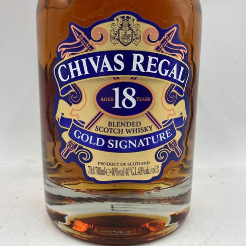 シーバスリーガル 18年 ゴールドシグネチャー 700ml 40% CHIVAS REGAL goldsignature 【L2】