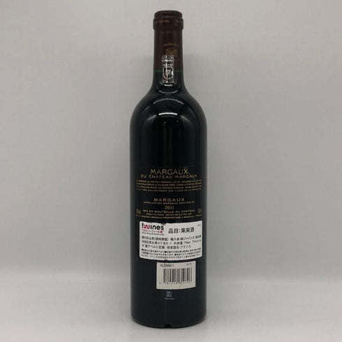 マルゴー デュ シャトー マルゴー 2011 750ml 13% MARGAUX du CHATEAU MARGAUX ボルドーワイン【T0】