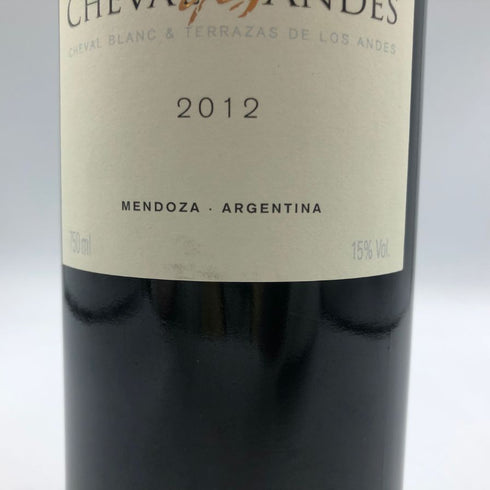 シュヴァル デ アンデス 2012 750ml 15% CHEVAL DES ANDES 赤ワイン【S2】