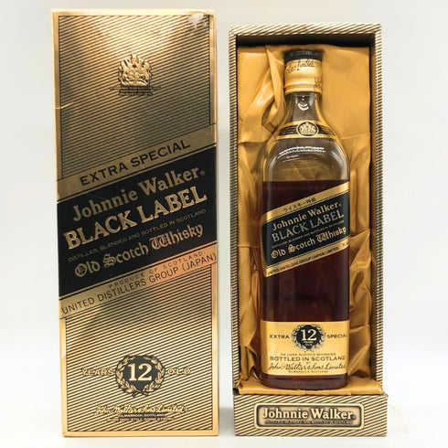 ジョニーウォーカー ブラックラベル 12年 エクストラ スペシャル 黒金キャップ 750ml 43% Johnnie Walker BLACK LABEL EXTRA SPECIAL スコッチウイスキー【T】