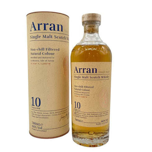 アラン 10年 ノンチルフィルター 700ml 46% Arran 【H4】