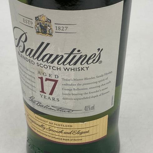 バランタイン 17年 並行品 700ml 40% BALLANTINE'S スコッチウイスキー【J0】