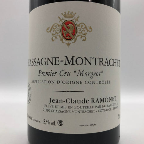 ジャン クロード ラモネ シャサーニュ モンラッシェ プルミエ クリュ モルジョ 2022 750ml 13.5% Jean Claude Ramonet Chassagne-Montrachet 1er Cru Morgeot ブルゴーニュワイン【N4】