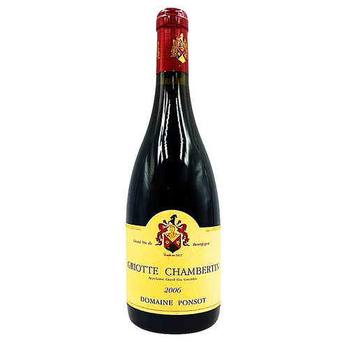 ドメーヌ ポンソ グリオット シャンベルタン 2006 13% 750ml PONSOT Griotte-Chambertin 【X1】