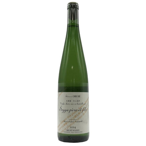 ソガペールエフィス リアサケ ナチュレル 2024 750ml 15% sogga pere et fils Riz a sake naturel OBUSE WINERY 白ワイン【R1】