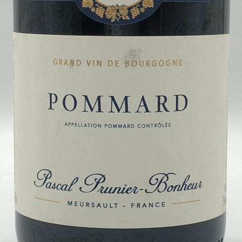 パスカル プルニエ ボヌール ポマール 2021 750ml 13% Pascal Prunier Bonheur Pommard 白ワイン【D3】