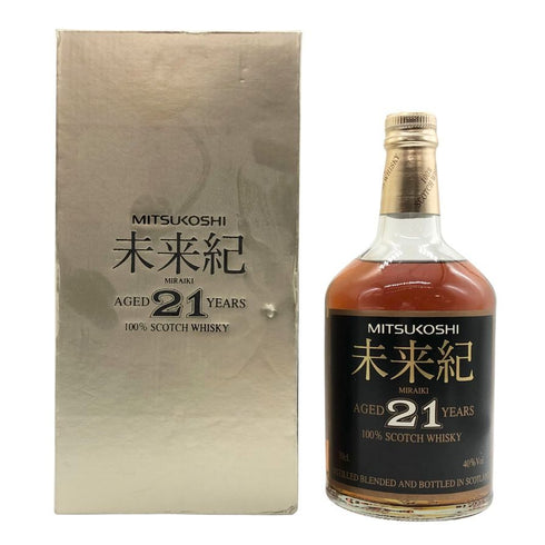 東京都限定◆三越 未来紀 21年 700ml 40% MITSUKOSHI MIRAIKI 【H1】