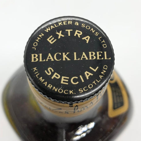 ジョニーウォーカー ブラックラベル 12年 エクストラ スペシャル 黒金キャップ 750ml 43% Johnnie Walker BLACK LABEL EXTRA SPECIAL スコッチウイスキー【T】
