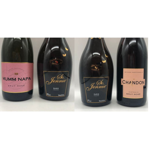 シャンパンロゼ 【4本セットまとめ】 12% 750ml シャンパン【20】