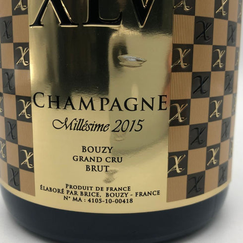 ザビエ ルイ ヴィトン ミレジメ 2015 ブジー グランクリュ ブリュット 12% 750ml XLV DEGORGE XAVIER L VUITTON MILLESIME Grand Cru Brut シャンパン【J1】