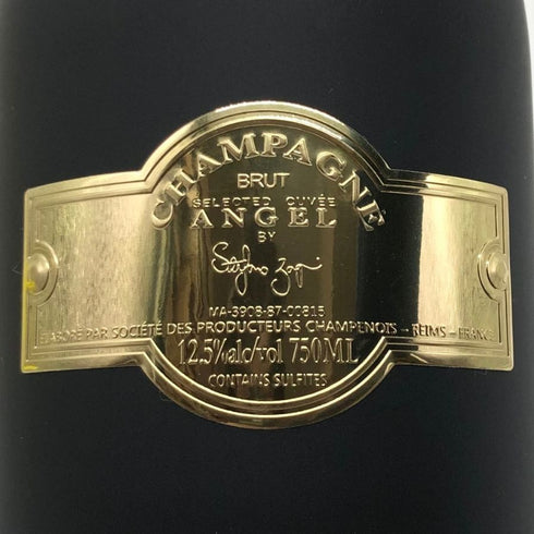 エンジェル シャンパーニュ ブリュット NV ブラック 5周年記念ボトル 750ml 12.5% ANGEL CHAMPAGNE シャンパン【M】