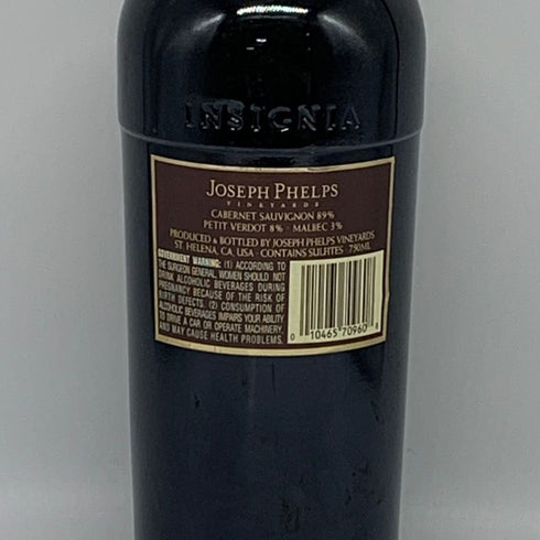 ジョセフ フェルプス ヴィンヤーズ インシグニア 2001 750ml 14% Joseph Phelps Vineyards Insignia カリフォルニアワイン【G0】
