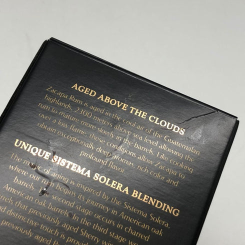 ロン サカパ センテナリオ 23年 ソレラ グラン レゼルヴァ 750ml 40% RON ZACAPA Centenario Solera Grand Reserva ラム酒【B3】