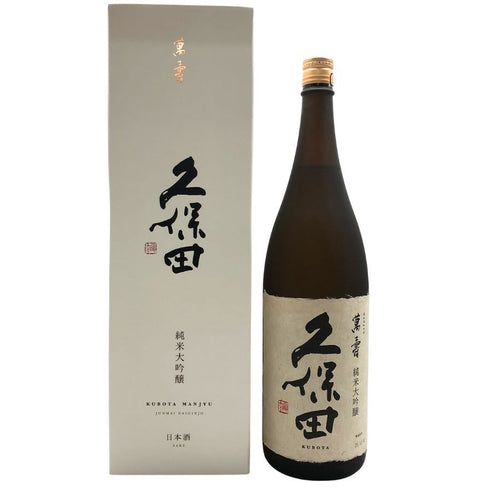 朝日酒造 久保田 萬寿 純米大吟醸 1800ml 15% 2025年11月 日本酒- 純米大吟醸酒【Q1】