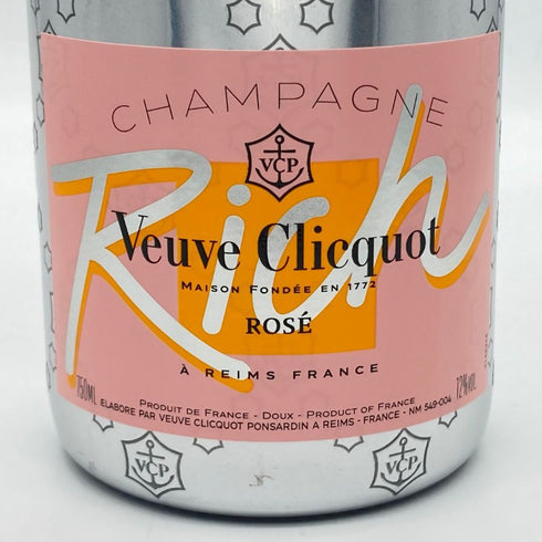 ヴーヴ クリコ ロゼ リッチ 750ml 12% Veuve Clicquot Rich Rose シャンパン【I4】