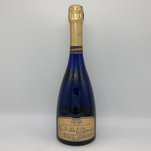 キャティア ブリュット サファイヤ ゴールド 750ml 12.5% CATTIER シャンパン【D4】