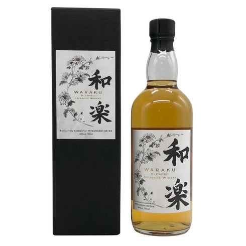 東京都限定◆桜尾蒸溜所 和楽 ブレンデッドジャパニーズウイスキー 700ml 46% WARAKU 【B1】